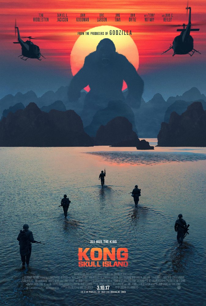 Kong: Skull Island (3D) - Poster