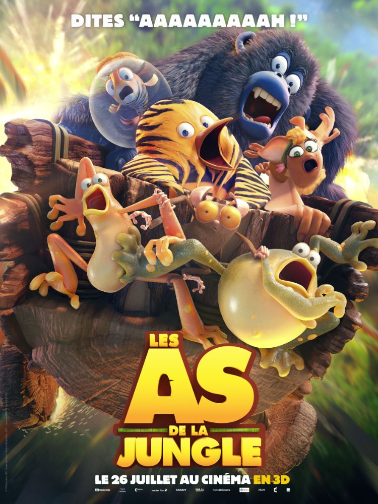Les As de la Jungle (3D) - Poster