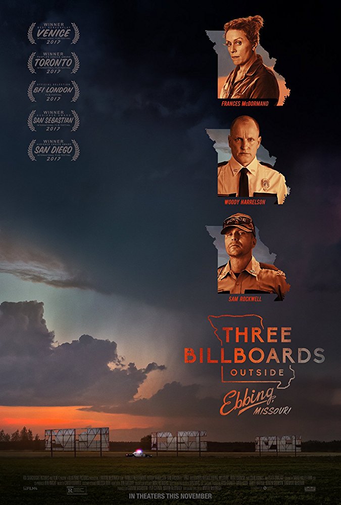 3 Billboards - Poster