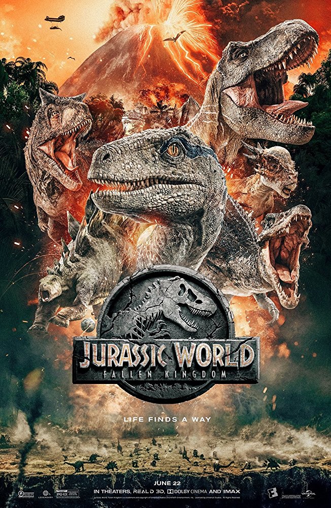Jurassic World: Fallen Kingdom (3D) - Poster