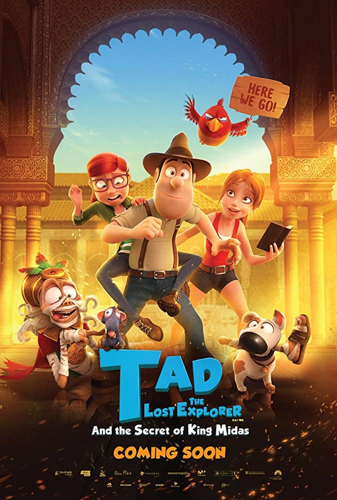 Tad the Lost Explorer and the Secret of King Midas - Poster