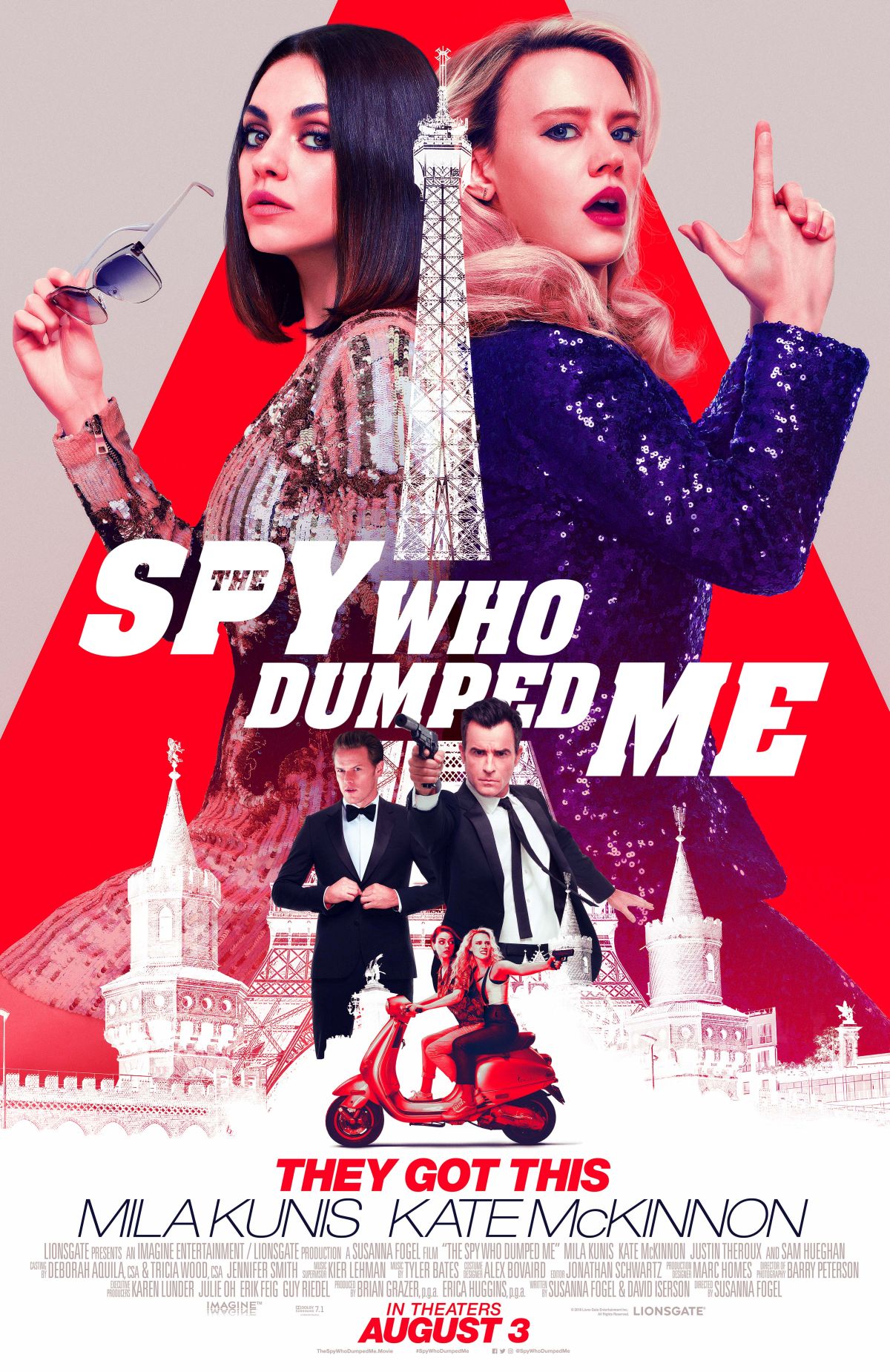 The Spy Who Dumped Me - Poster