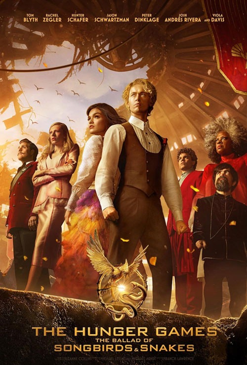 Hunger Games: la Ballade du serpent et de l’oiseau chanteur - Poster