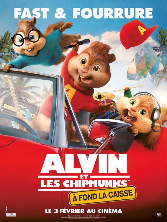 Alvin Et Les Chipmunks – A Fond La Caisse - Poster