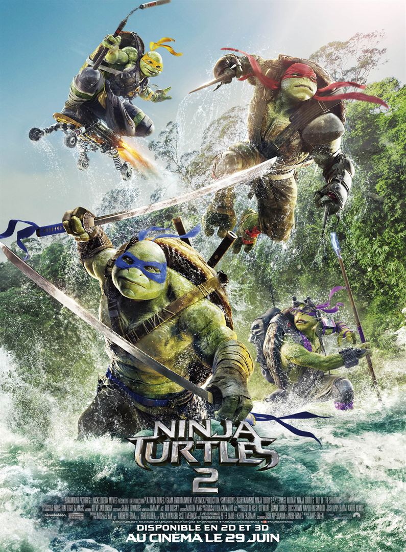 Ninja Turtles 2 - Poster