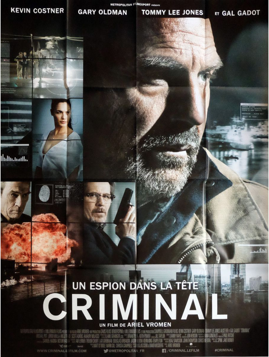 Criminal – Un Espion Dans La Tête - Poster