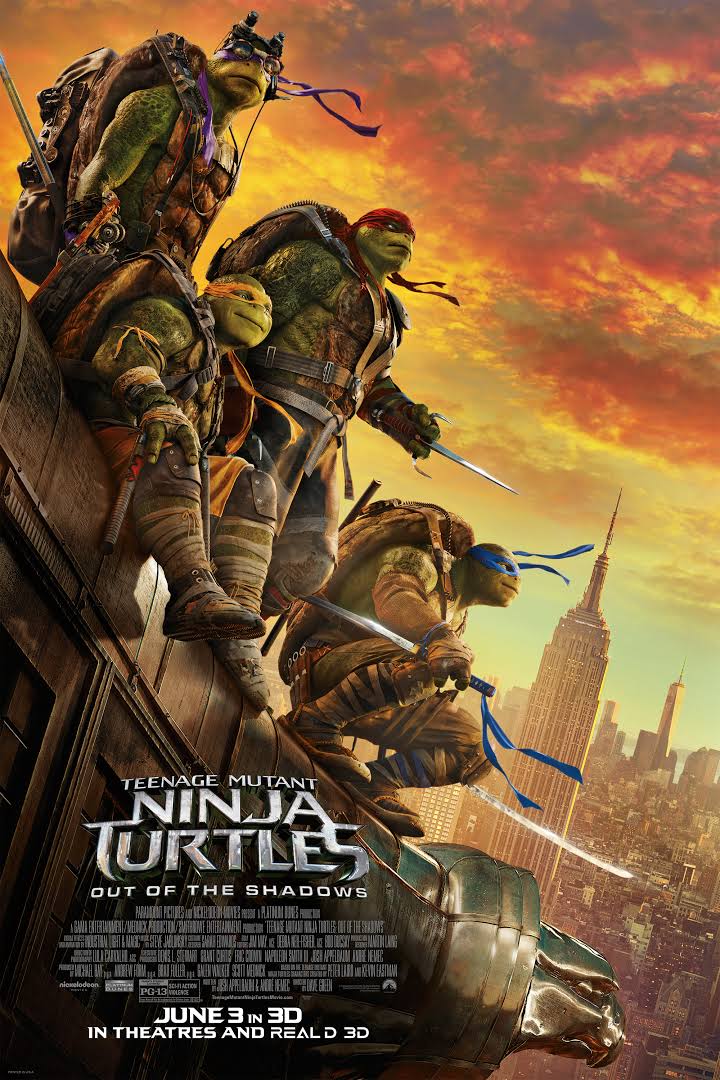 TMNT: Out of the Shadows - Poster