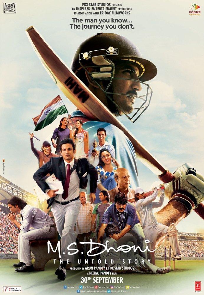 M.S. Dhoni: The Untold Story - Poster