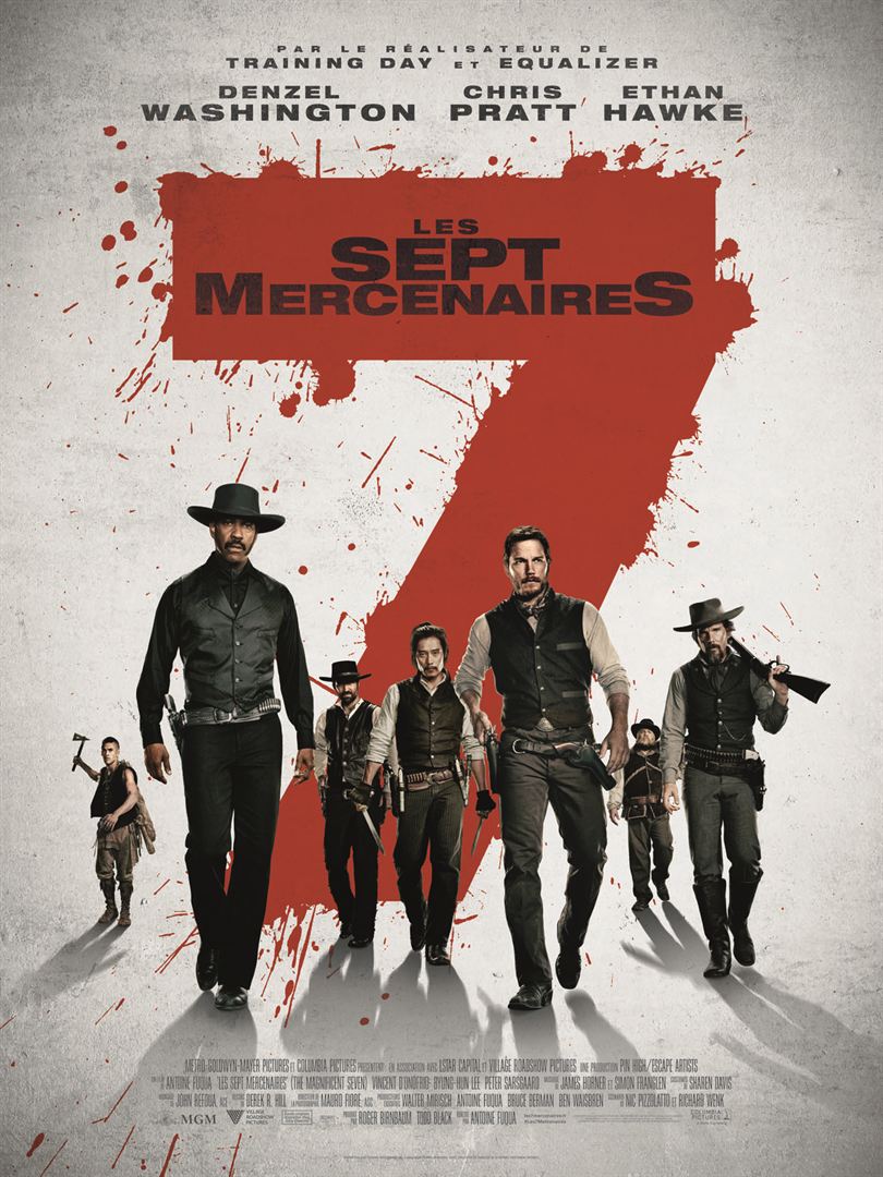 Les 7 Mercenaires - Poster