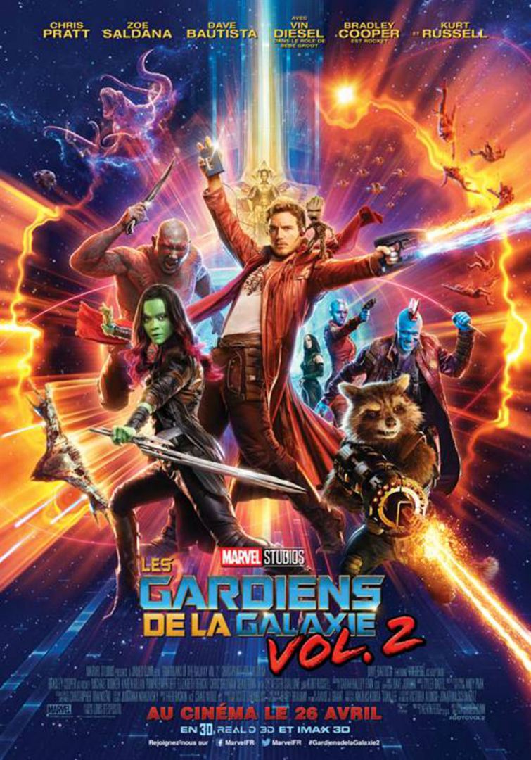 Les Gardiens De La Galaxie 2 - Poster