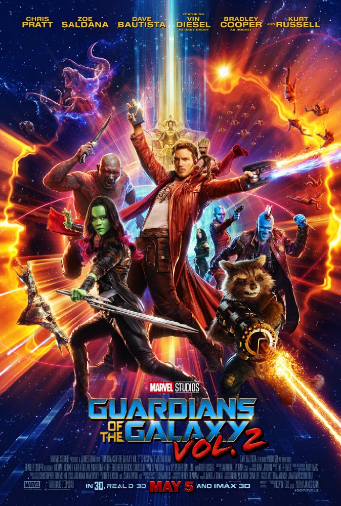 Guardians of the Galaxy Vol. 2 - Poster