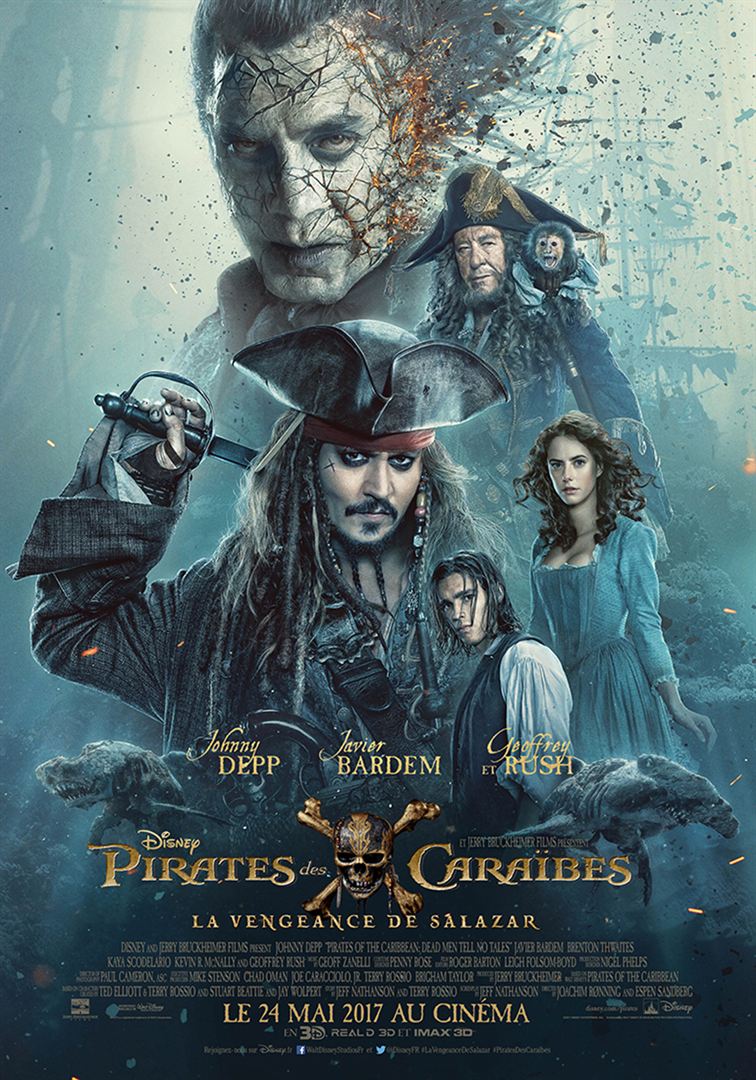 Pirates des Caraïbes 5 (3D) - Poster