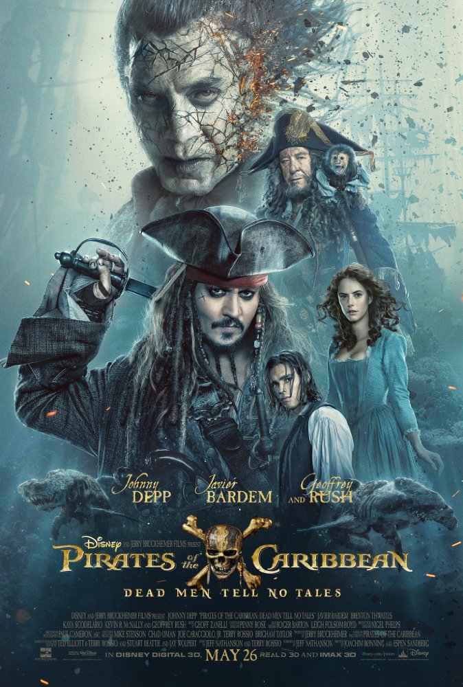Pirates of the Caribbean 5 (3D) - Poster