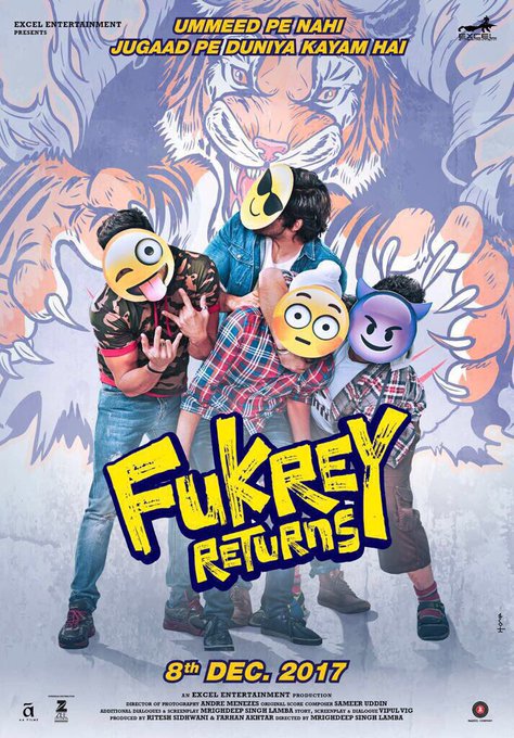 Fukrey Returns - Poster