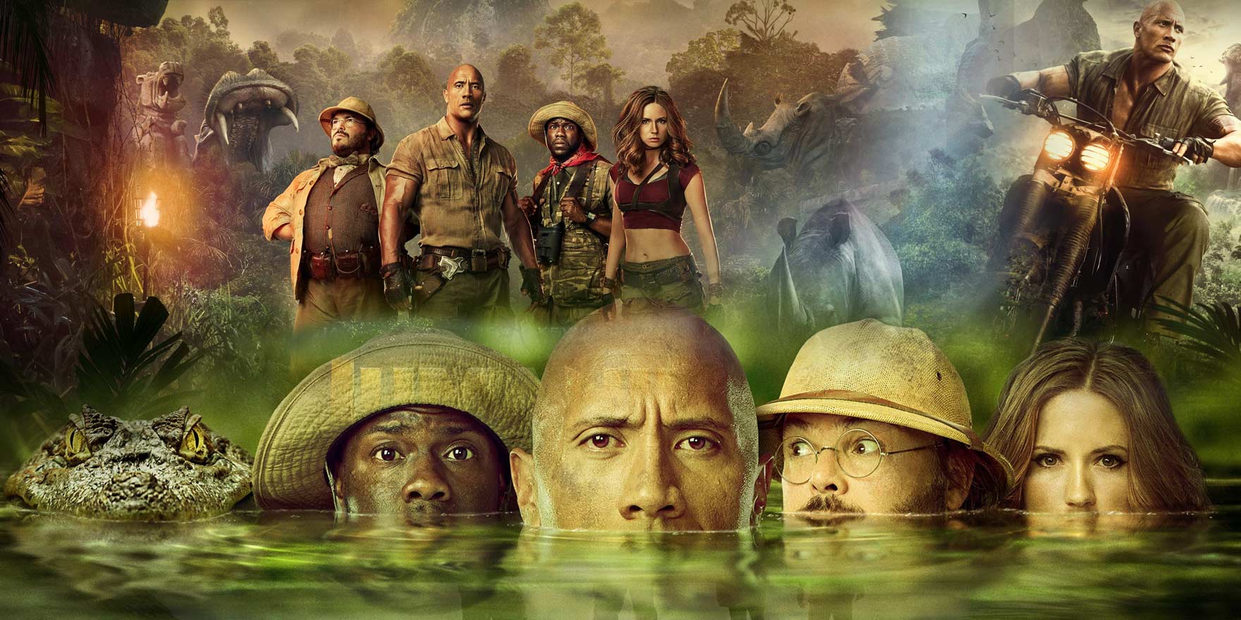 Jumanji : Bienvenue dans la jungle - Header Image