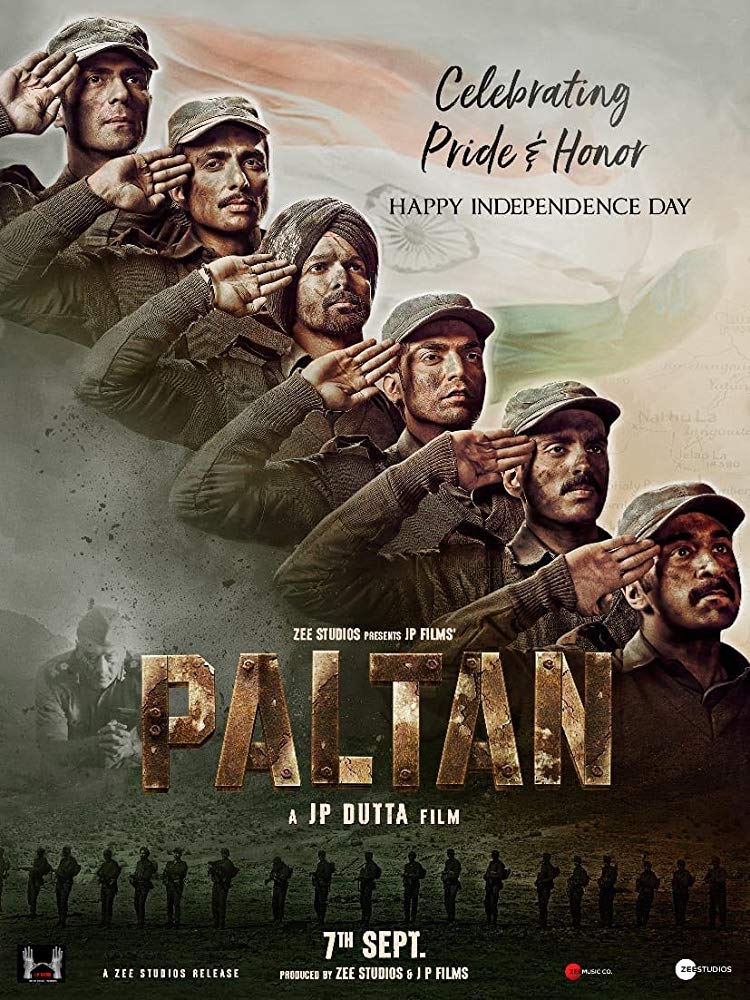 Paltan - Poster