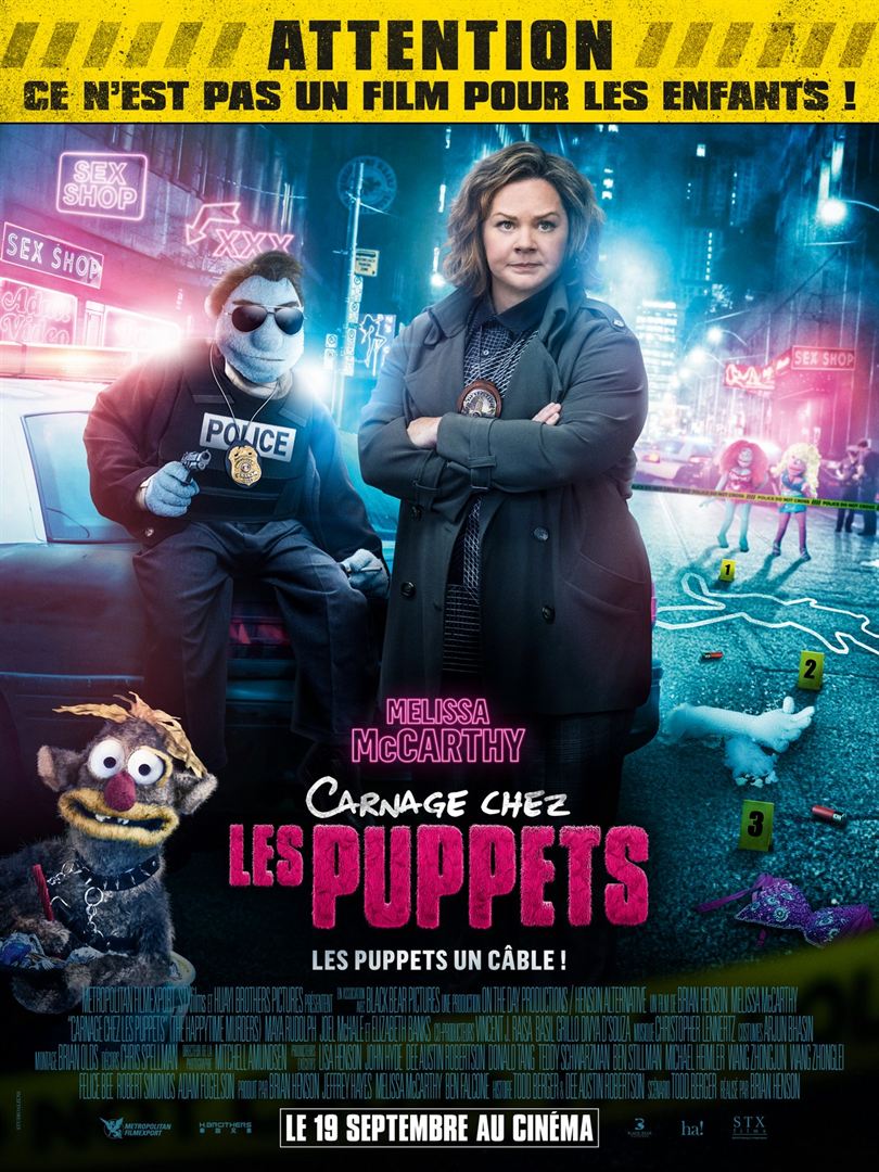 Carnage chez les Puppets - Poster