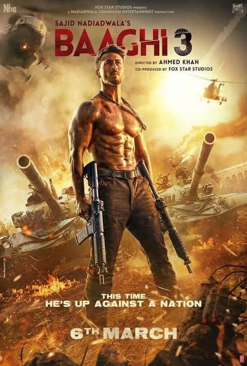 Baaghi 3 - Poster
