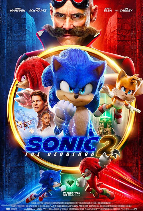 Sonic 2 Le Film - Poster