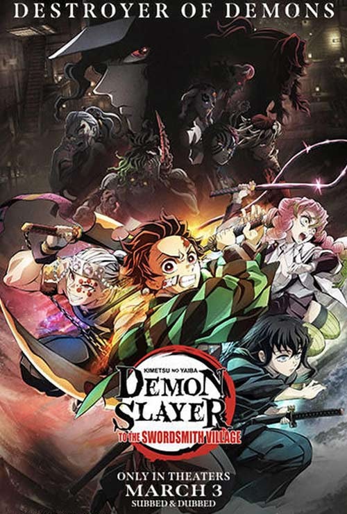Demon Slayer: Kimetsu No Yaiba – En Route Pour Le Village Des Forgerons - Poster