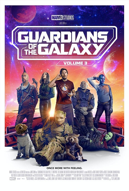 Les gardiens de la galaxie 3 - Poster