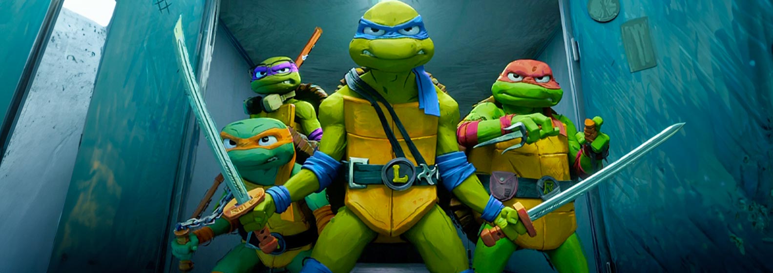 Teenage Mutant Ninja Turtles: Mutant Mayhem - Header Image