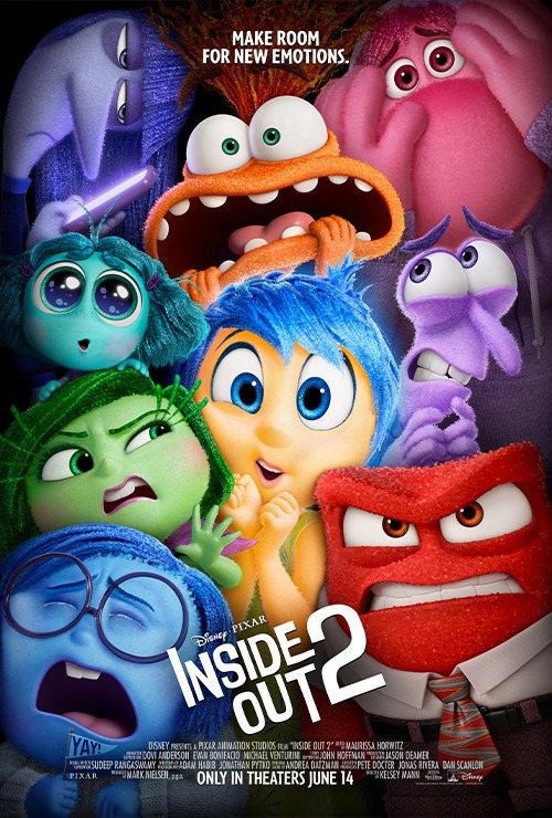 Inside Out 2 - Poster