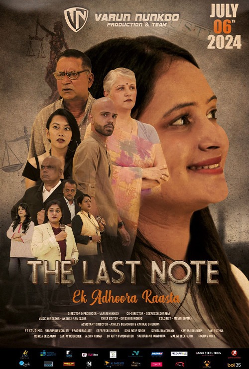 The Last Note – Ek Adhoora Raasta - Poster