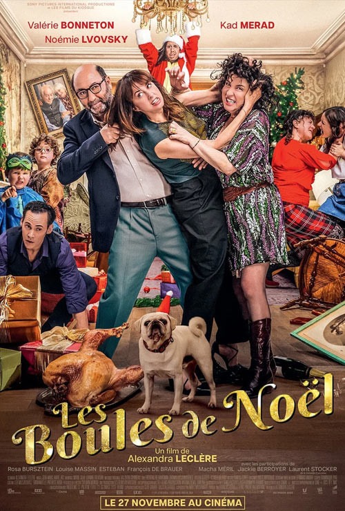 Les boules de Noël - Poster