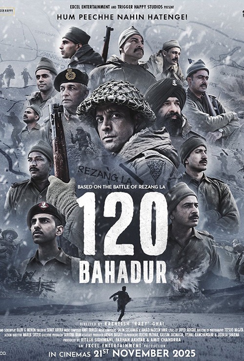 120 Bahadur - Poster