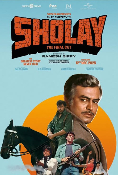 Sholay - Poster