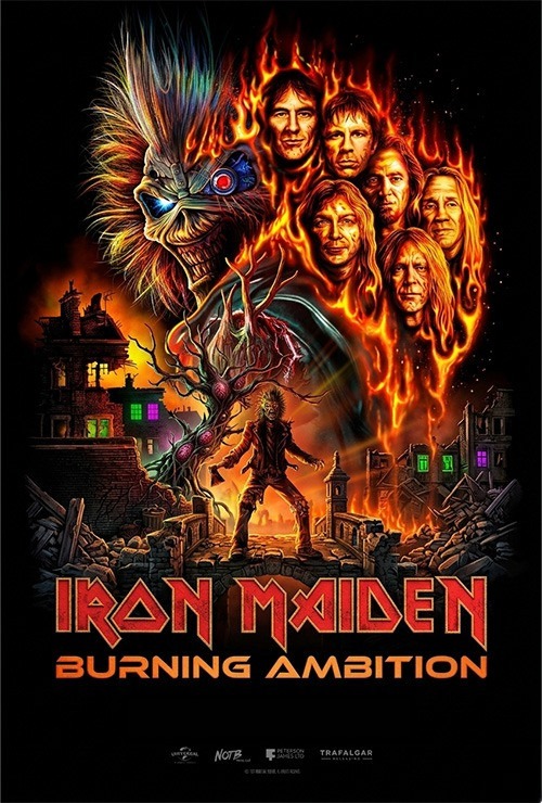 Iron Maiden: Burning Ambition - Poster