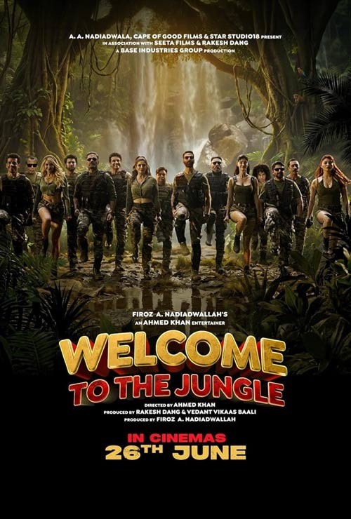 Welcome to the Jungle - Poster